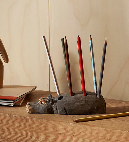 ferm Living Blyantsholder - Hippo - Handsk?ret Tr?