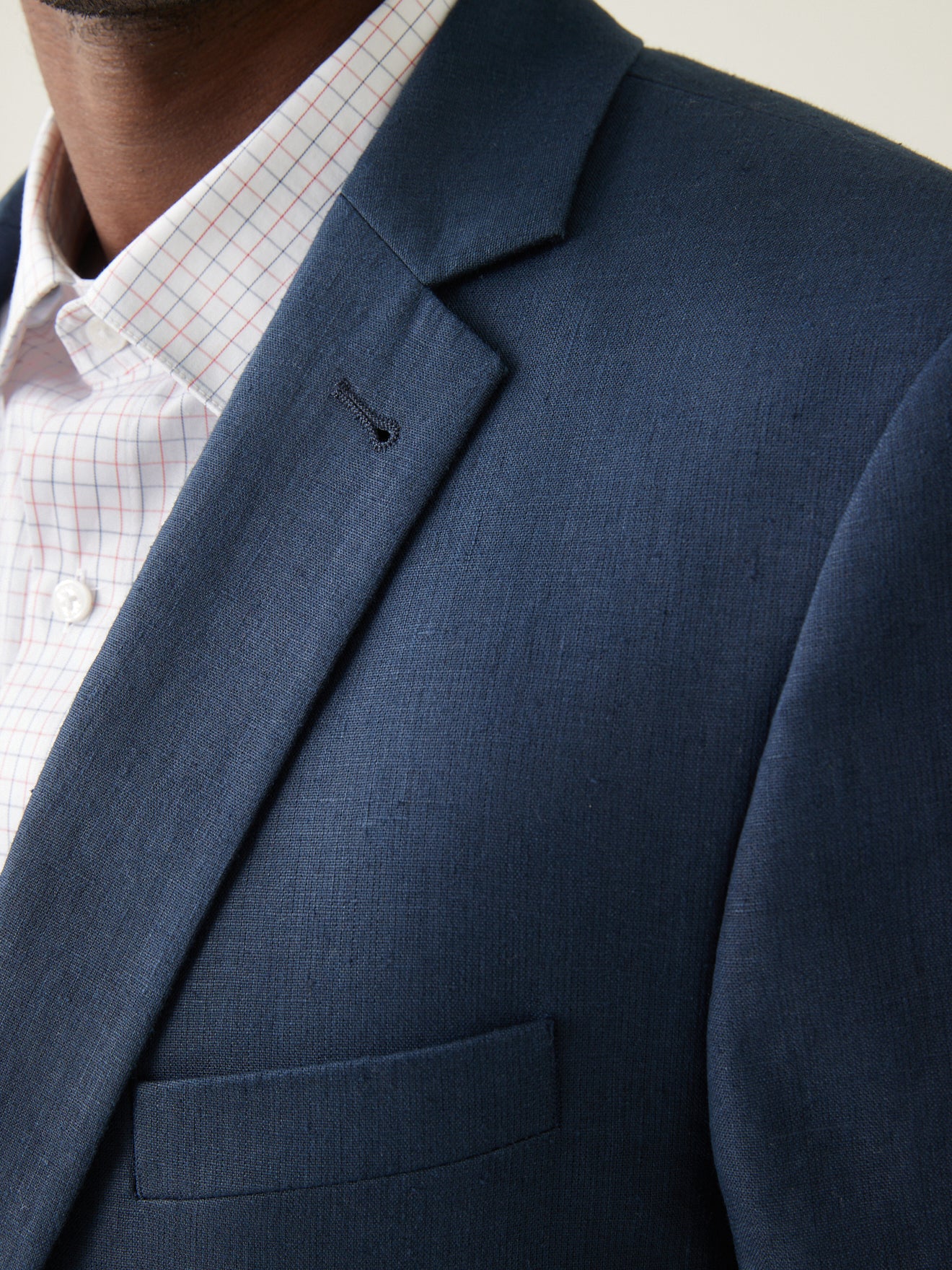 Veste de costume lin ou chanvre homme
