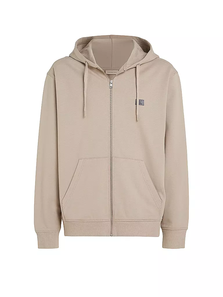 CALVIN KLEIN JEANS Sweatjacke beige