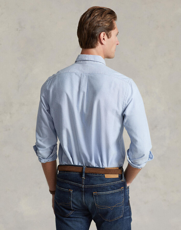 Polo Ralph Lauren Slim Fit Oxford Shirt Blå