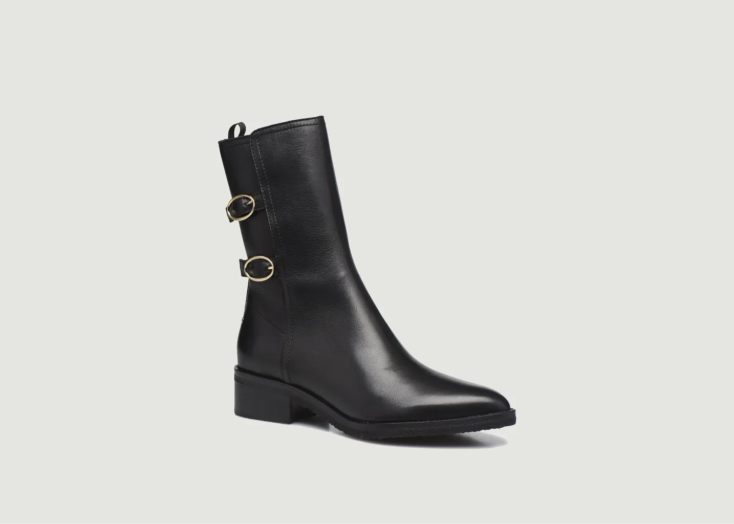 Bottines Boucles 45Mm En Cuir Vegetal Vanessa Bruno