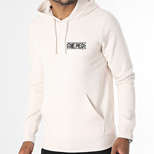 Sweat Capuche Luffy 56 Beige