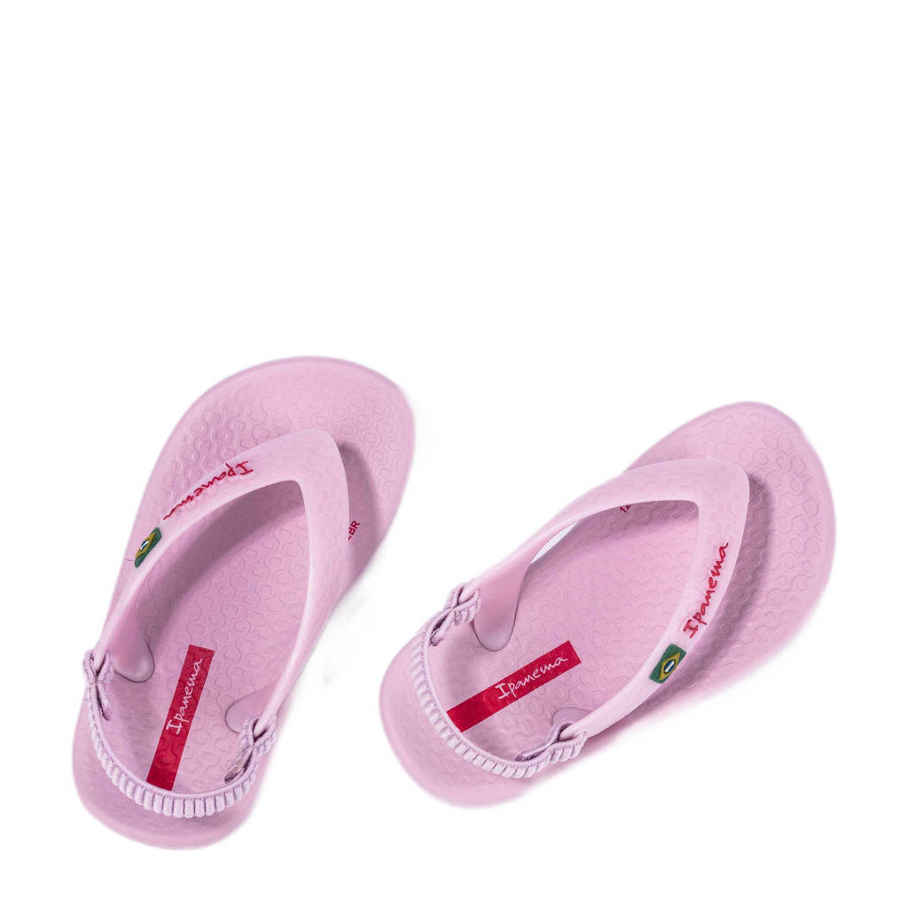 Ipanema Anatomic Soft Babyteenslippers met hielbandje lila