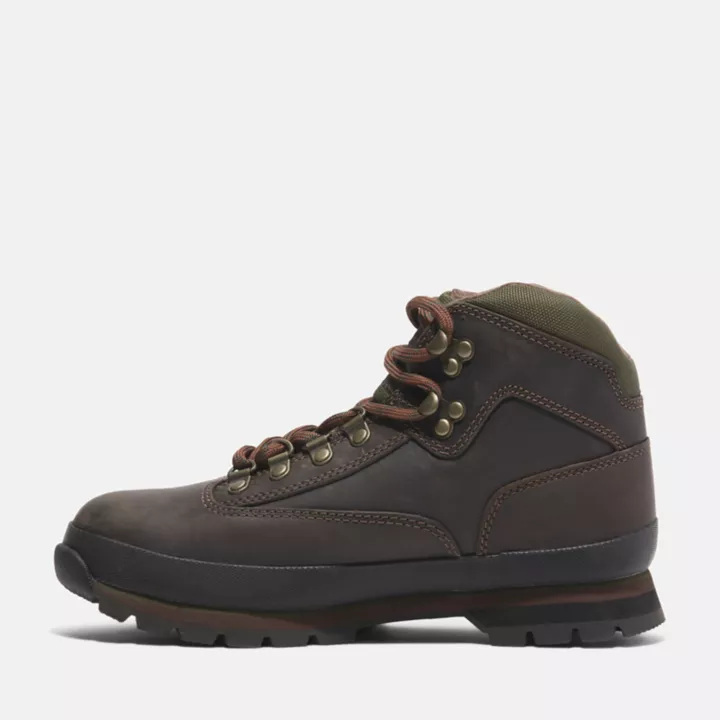 Chaussures de randonnée Euro Hiker pour femme en marron foncé