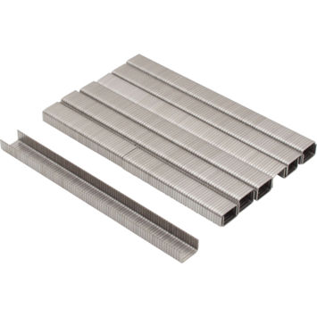 Stanley nieten type G roestvrij staal lengte 6mm - 1000st.