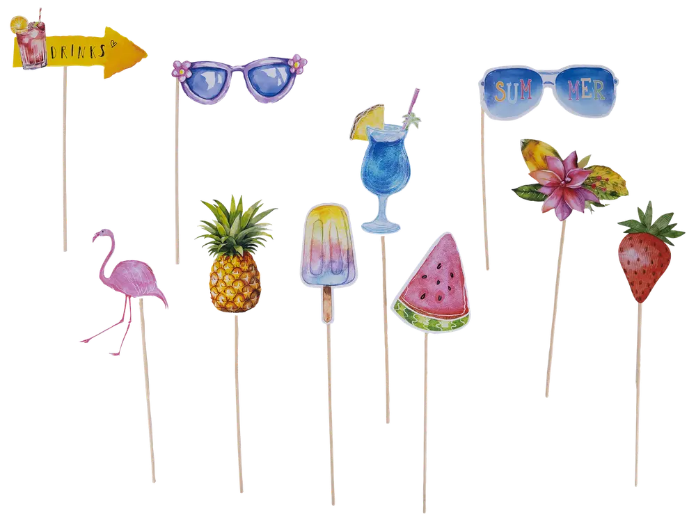 Sticks sommer motiver 10-pak