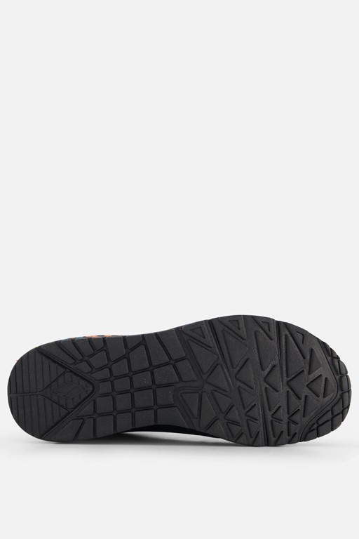 Skechers Uno Highlight Love Sneakers zwart