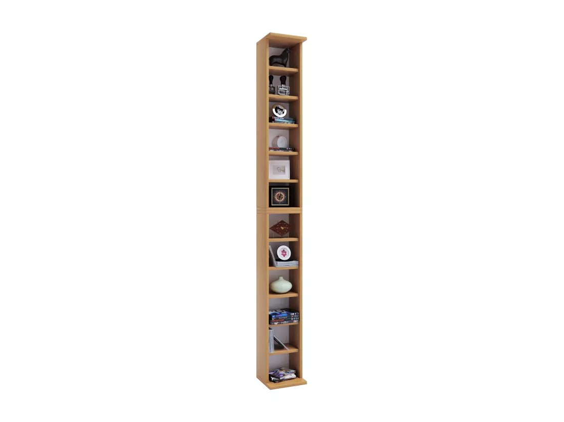 Bois CD DVD Stand Deko Étagère Bigol