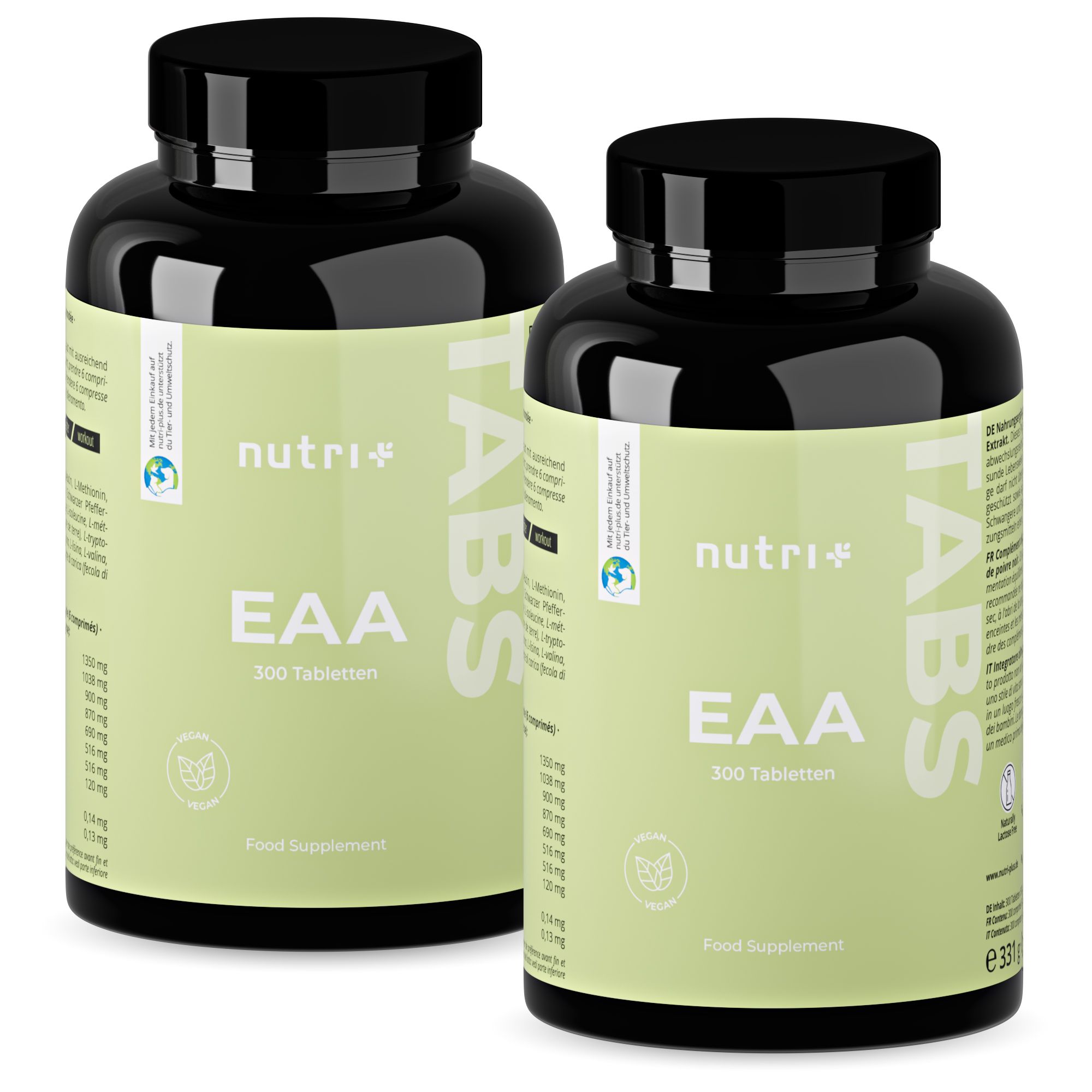 Nutri+ EAA Tabletten 6000 - Essentielle Aminosäuren Komplex