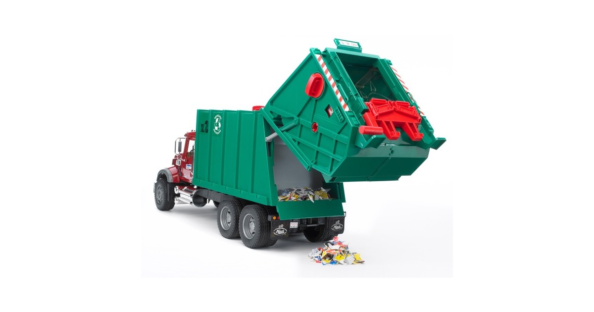 bruderMACK Granite vuilniswagen Modelvoertuig  (02812)