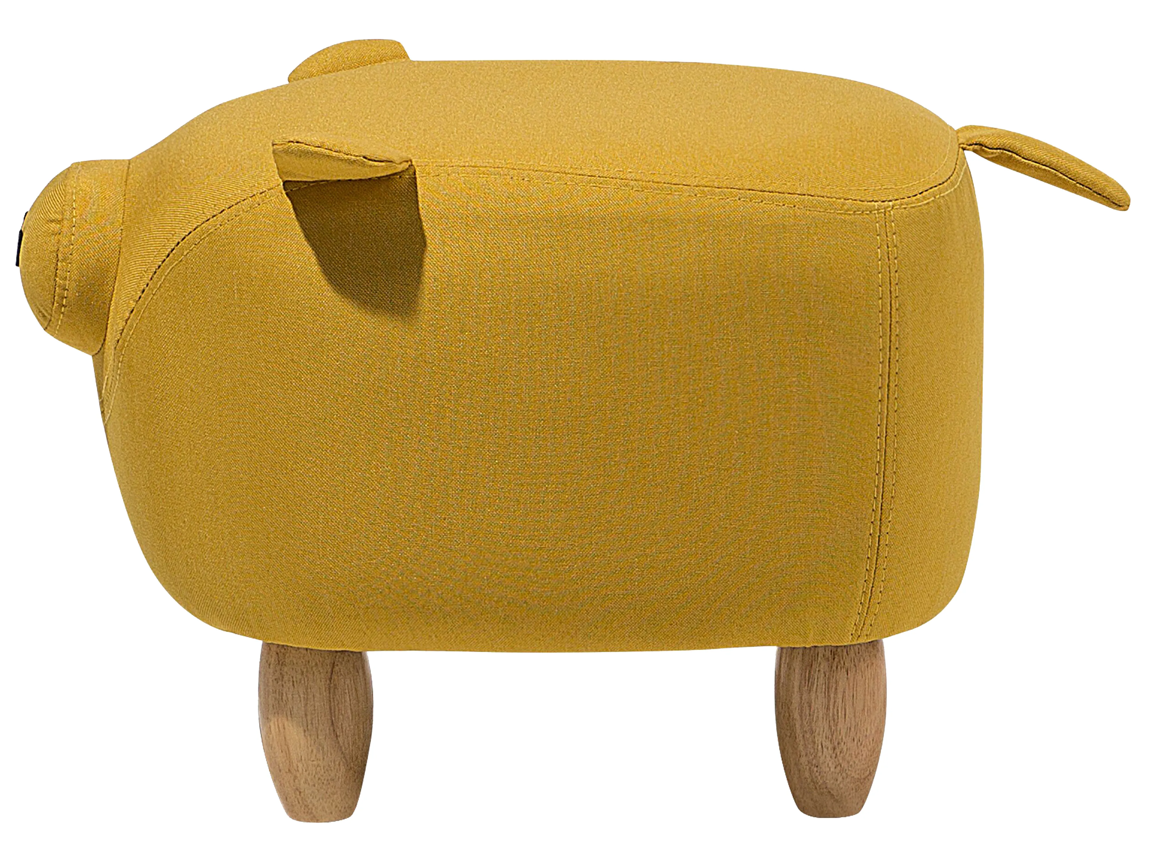 Dierenpoef PIGGY Stof Geel Varken