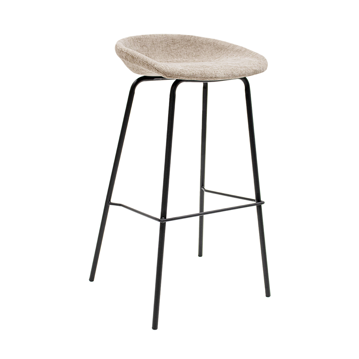 Kick barkruk Riga H80 cm taupe