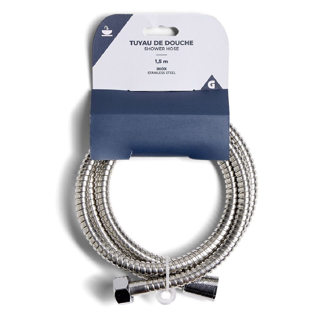 Tuyau de douche en inox 1,5m
