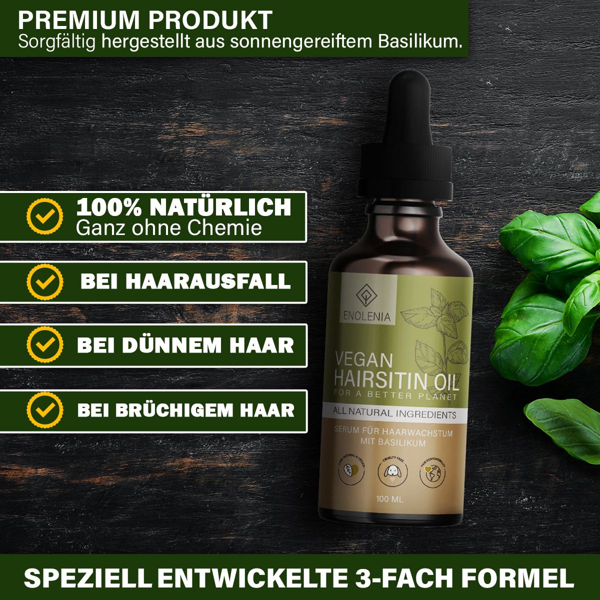 Enolenia® | Hairsitin | Haarwachstums Serum