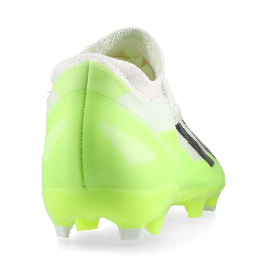 adidas X Crazyfast .3 FG Crazyrush - Blanc/Noir/Lucid Lemon