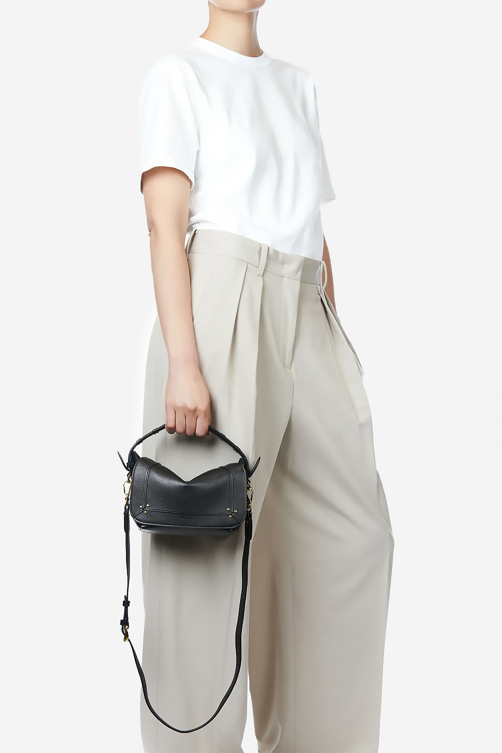 Pepito S leather crossbody