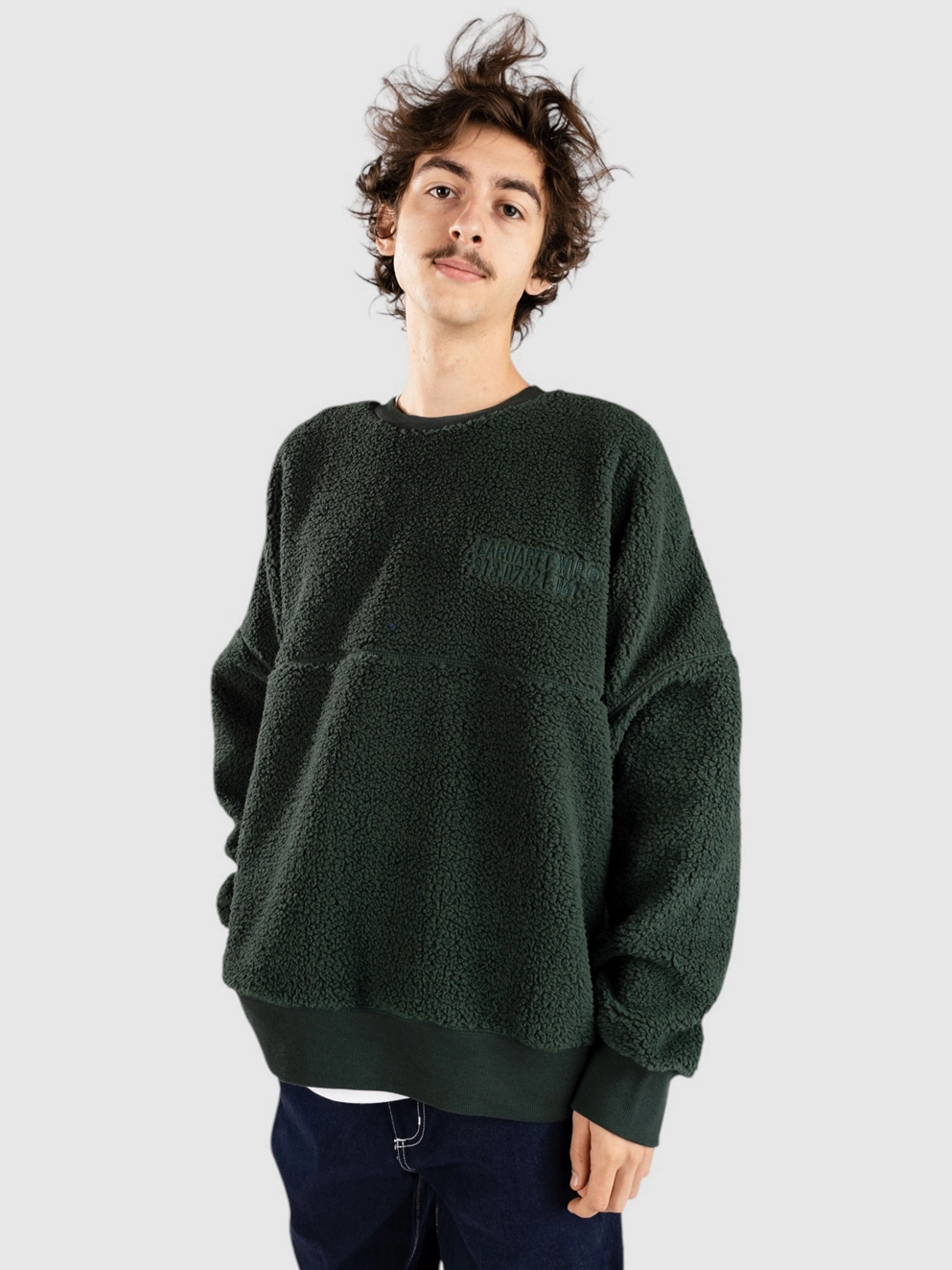 Carhartt WIP Coordinate Sweater sycamore tree/green