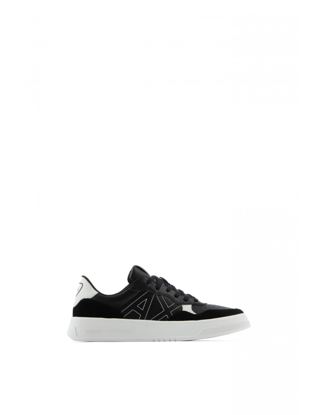 armani exchange baskets de ville homme xux148-xv601-k001 noir
