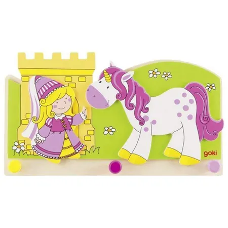 goki Garderobe Kleine Prinzessin mit Einhorn