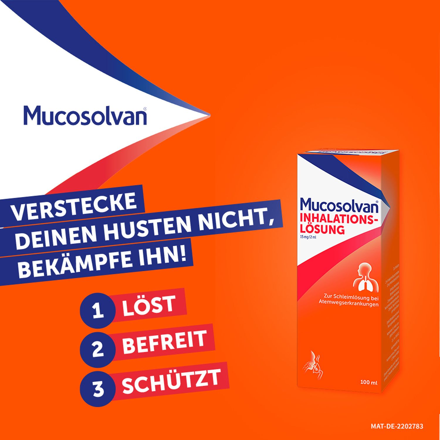 MUCOSOLVAN Inhalationslösung bei Husten - Schleimlöser