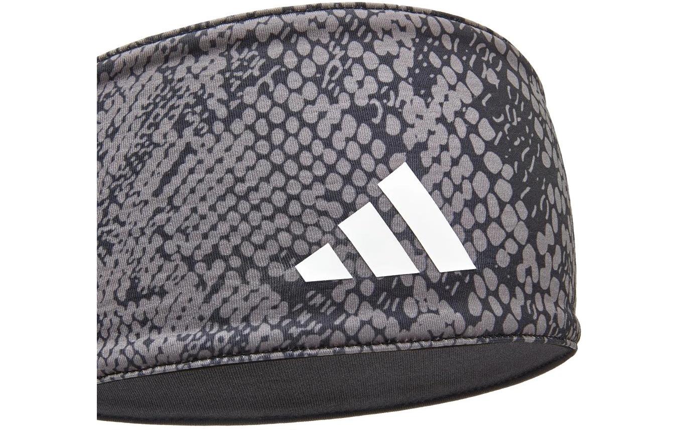 Reversible Headband Grau/SchwarzKopfband