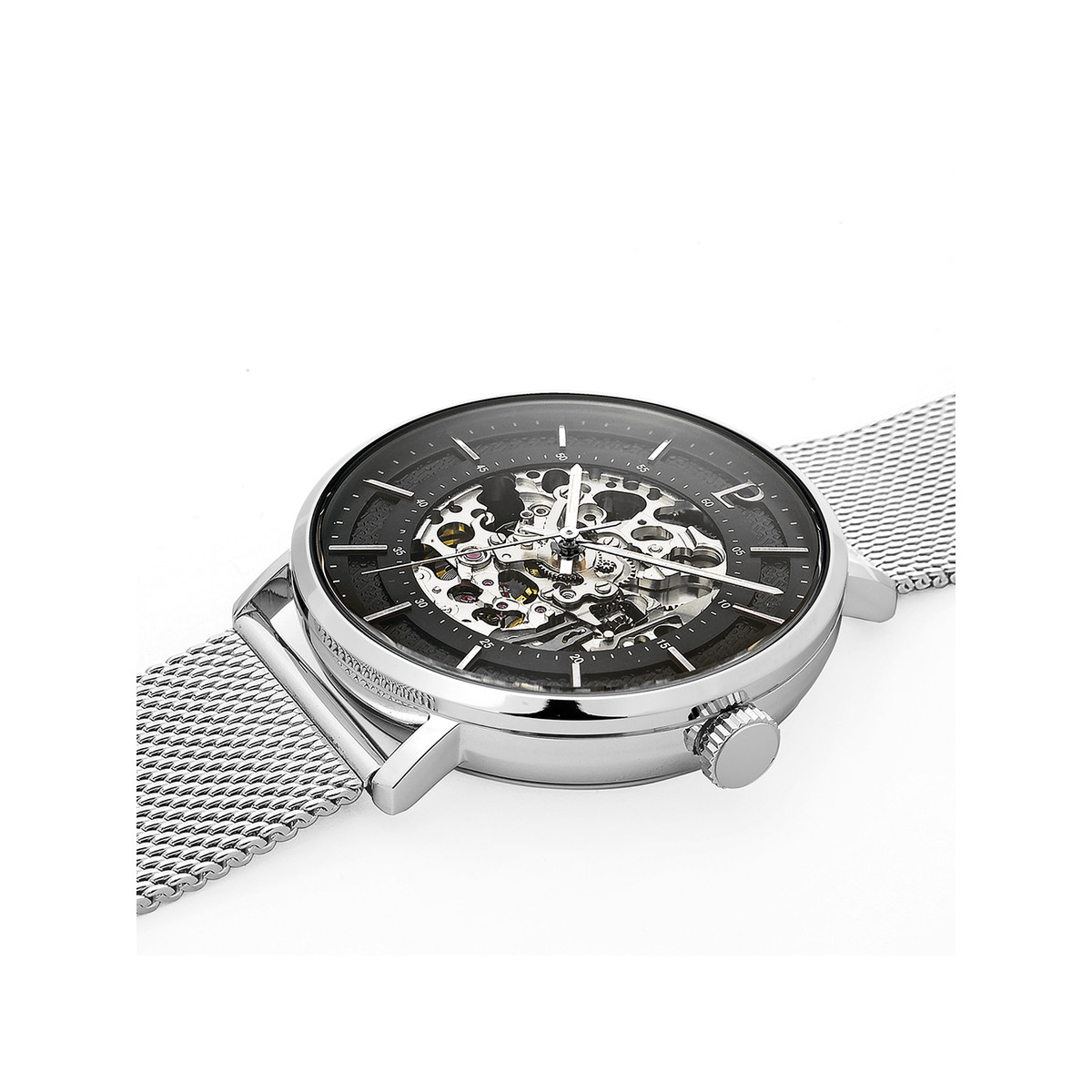 Montre Pierre Lannier homme automatique bracelet acier
