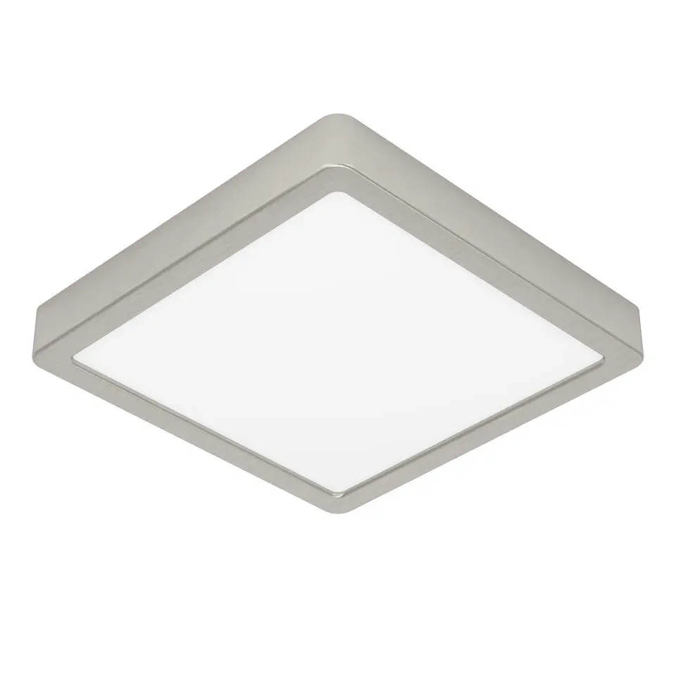 EGLO Fueva 5 Plafonnière - LED - 21 cm - Nikkelmat