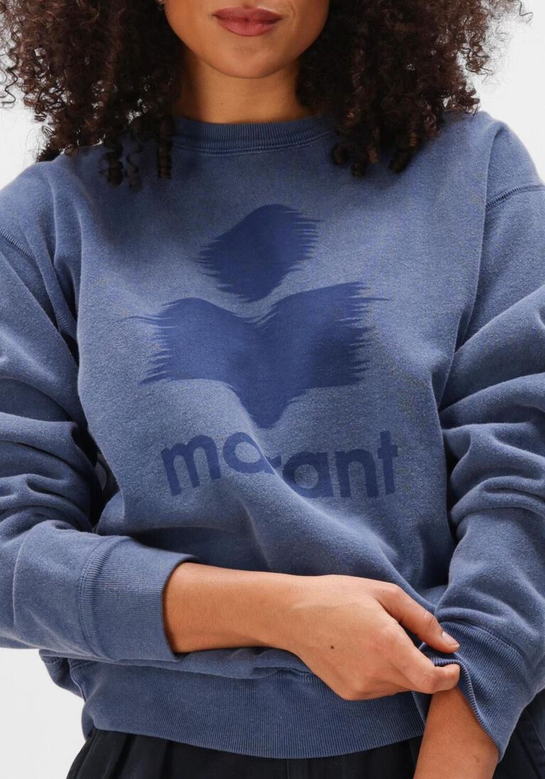 blauwe isabel marant sweater mikoy sweat shirt