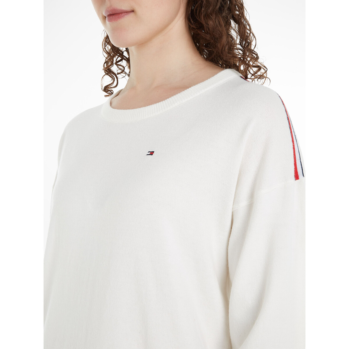 TOMMY HILFIGER<br>Suéter com lange mouwen Global Stripe