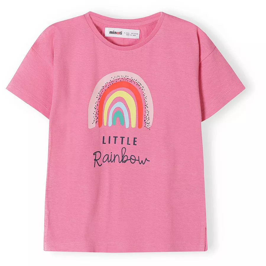 MINOTI 3er-Pack T-Shirts RosaWeiß
