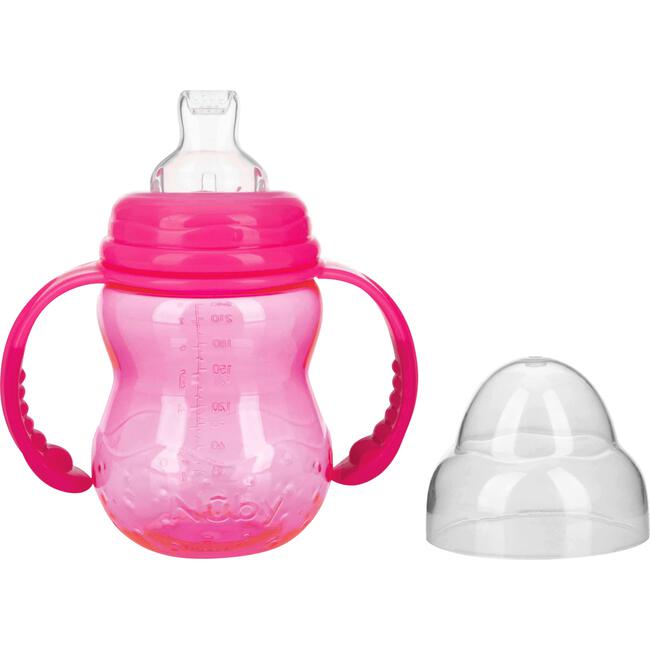 Nuby Oefenfles Uit Tritan Met Tuit Brede Hals6M+