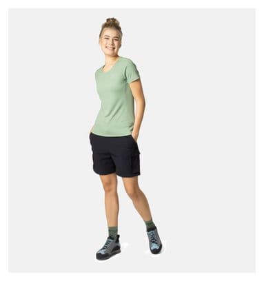 Maillot Manches Courtes Odlo F-Dry Femme Kaki
