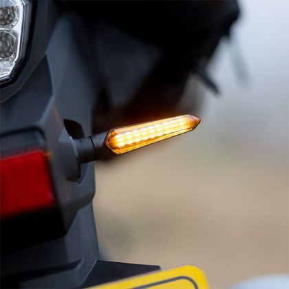 Clignotant Oxford Nightrider LED SEQUENTIELS (inclus 2 résistances) La paire Universel - Noir