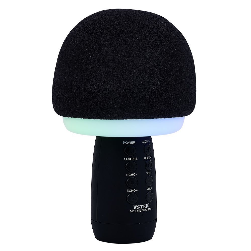 Micro karaoké et veilleuse bluetooth XL forme champignon