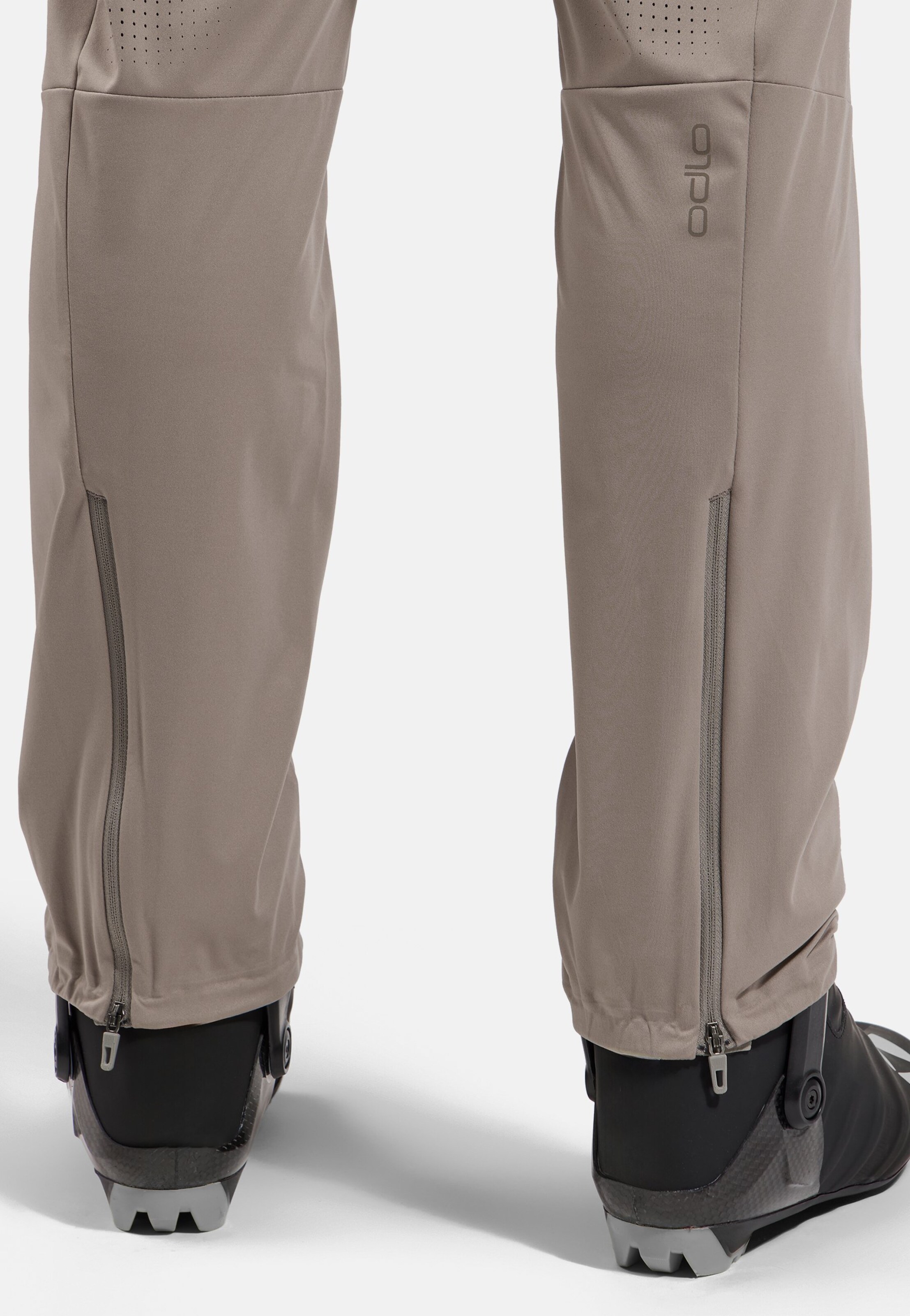 Winddichte Zeroweight Pro Warm Langlaufhose in cinder