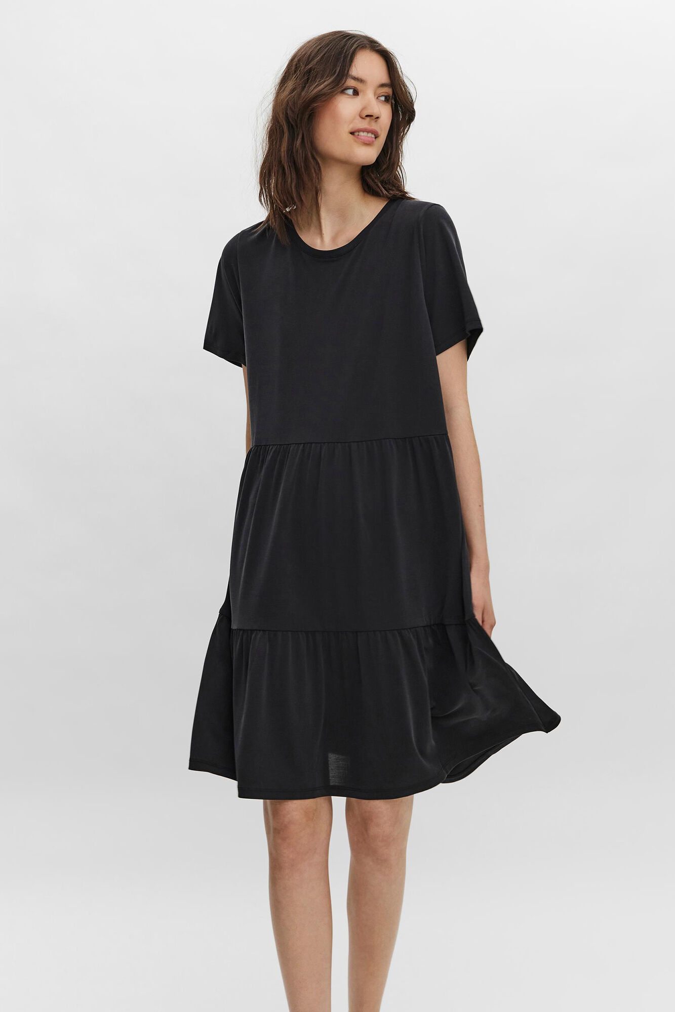 Vestido curto - Preto
