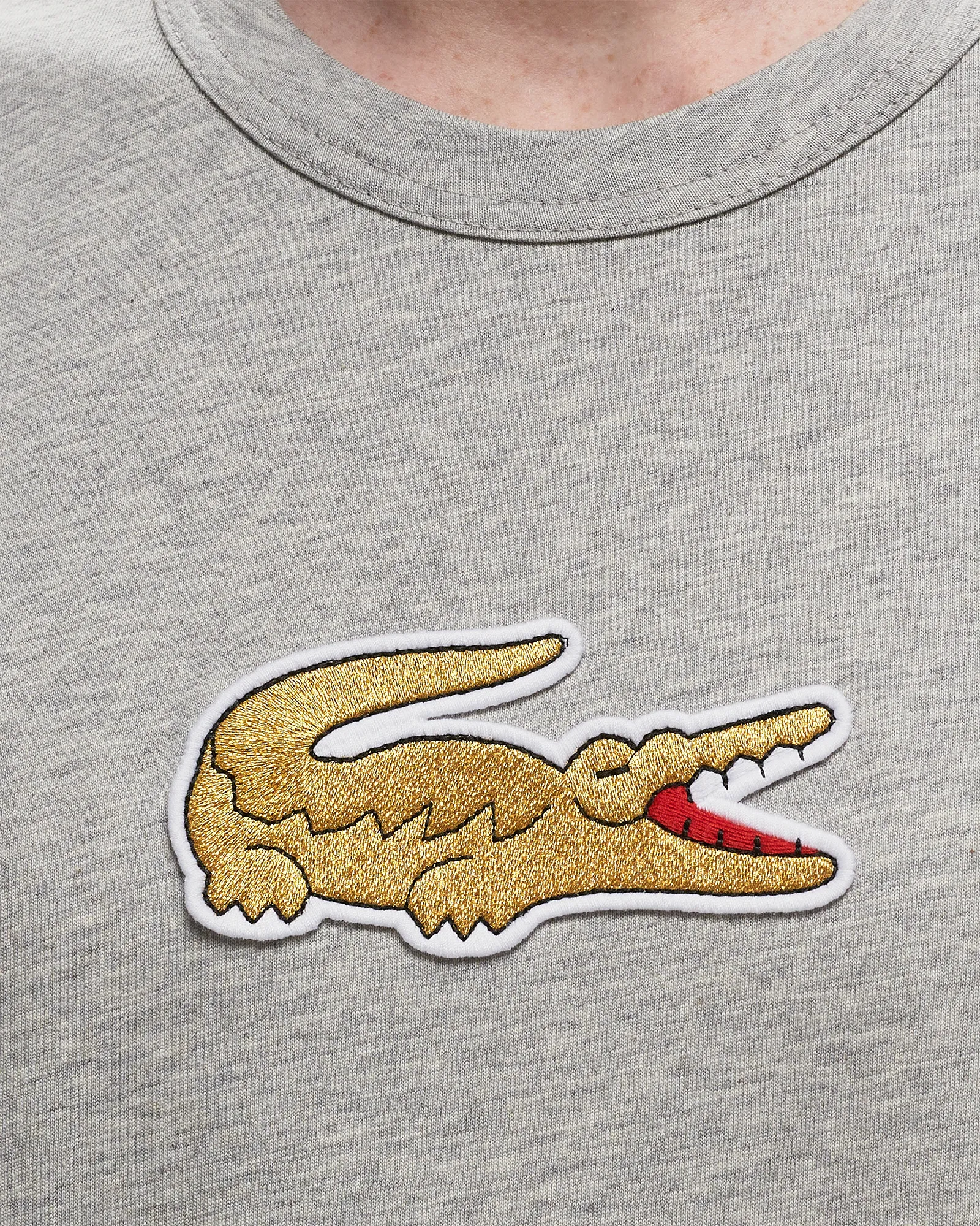 Camisa Comme des Garçons X LACOSTE TEE KNIT
