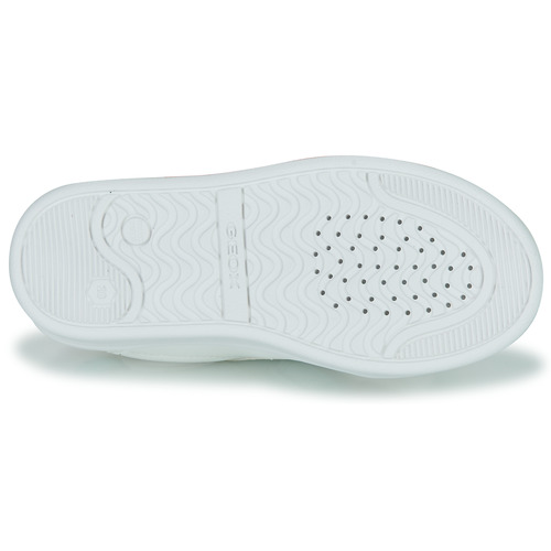 Geox - J DJROCK GIRL A - Blanc / Iridescent