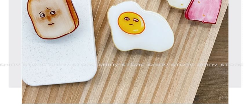 Voor het geval dat - Voedsel-emoji flexibele telefoonstandaard