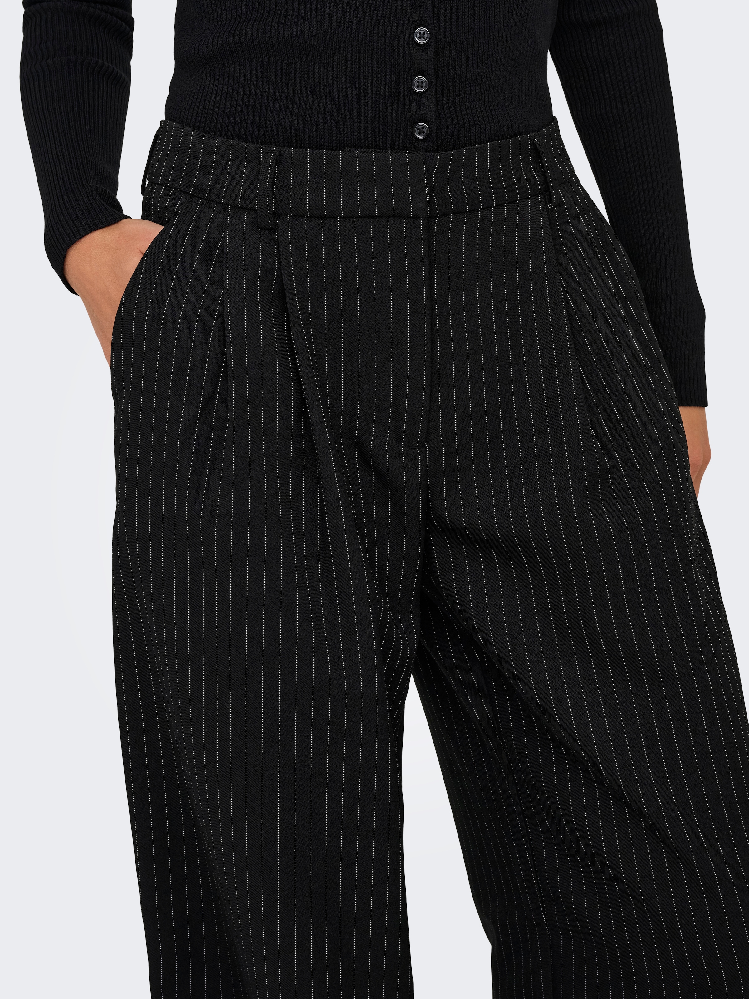 ONLY Anzughose »ONLREINA HW PLEAT STR PINS PANT TLR NOOS«