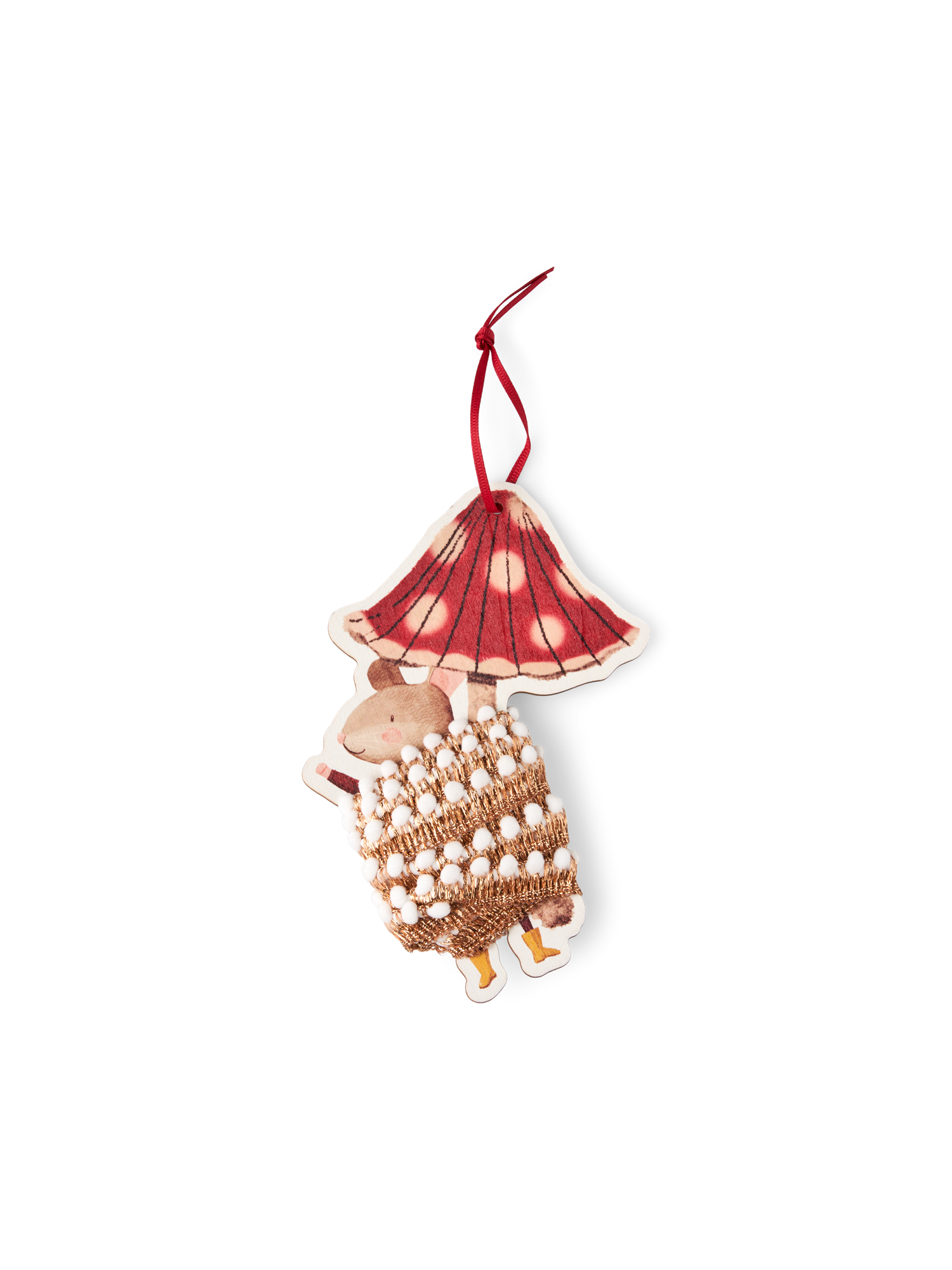 Bånd med ornament | 2 m. | Gold