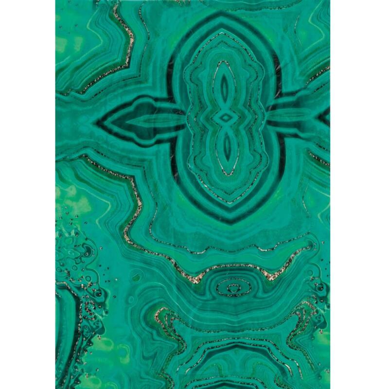 863 - Pochette 20 feuilles Décopatch - Vert