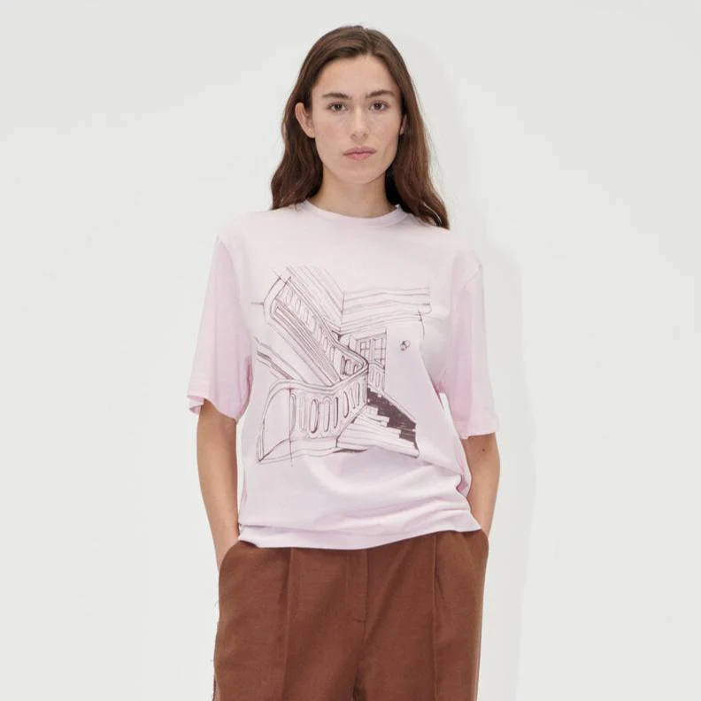 Stine Goya  Kortærmet T-shirt - Staircase
