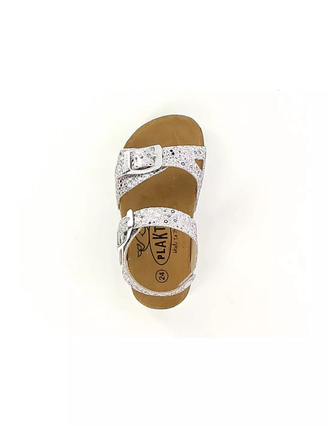PLAKTON LISA - Sandales & nu-pieds Plata