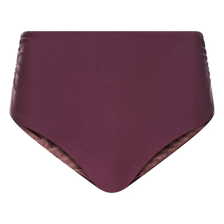 Alma Deia Bas de maillot de bain réversible | Aubergine