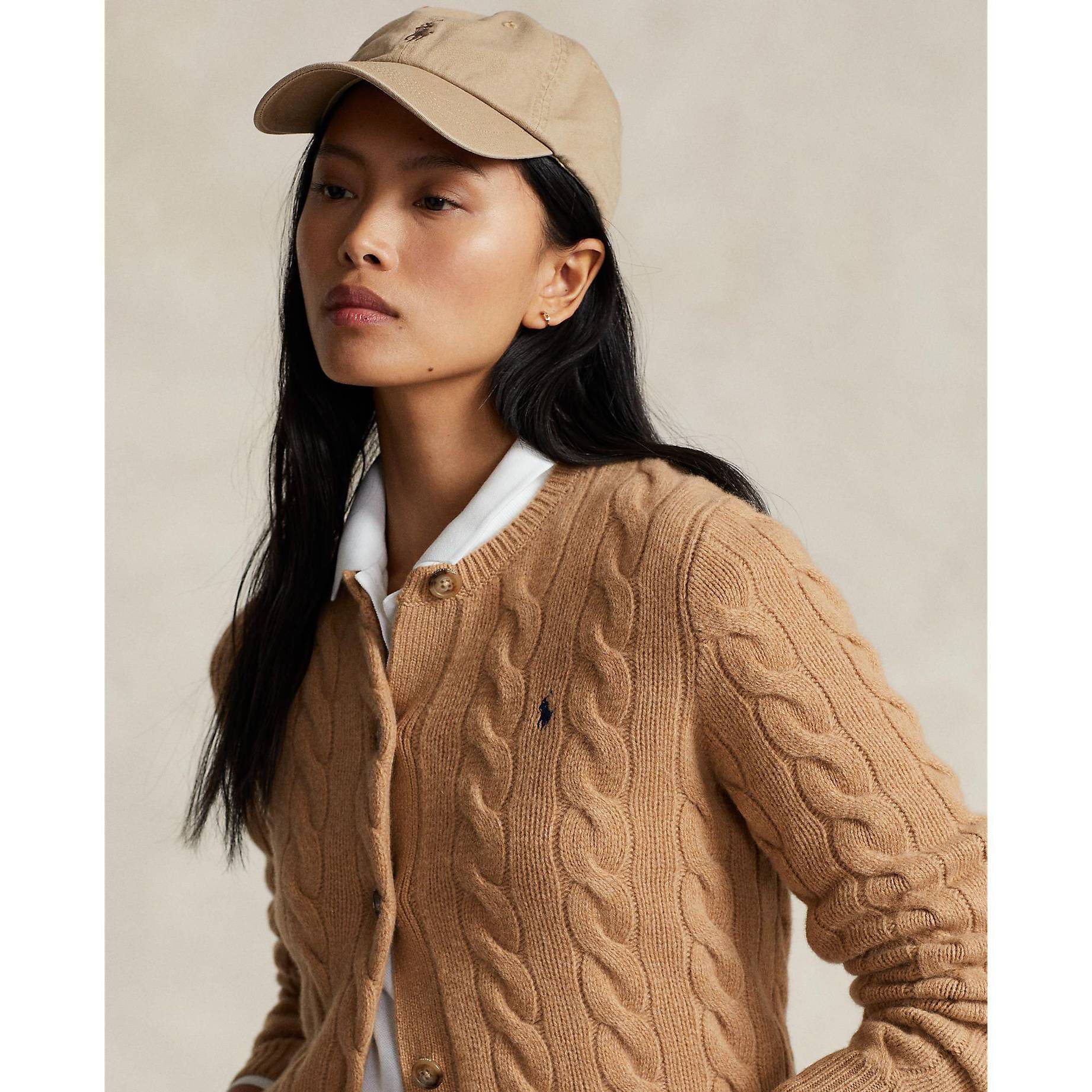 Polo Ralph Lauren| Damen Strickjacke mit Kaschmir