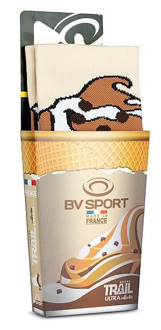 BV SPORT - CHAUSSETTES DE TRAIL TRAIL ULTRA NUTRISOCKS SUNDAE