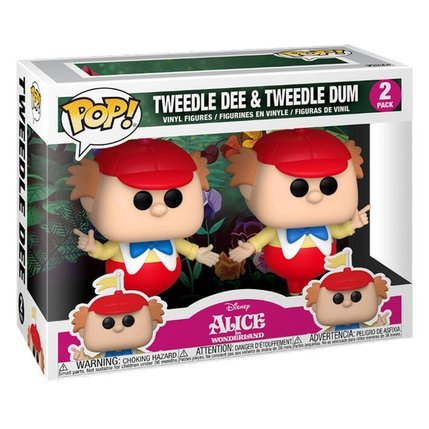 Figurine POP Les Freres Jumeaux Tweedle  Alice 70 Th