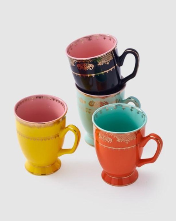 POLSPOTTEN Grandpa mok set van 4