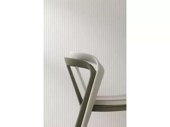 Lot de 4 chaises pp blanches